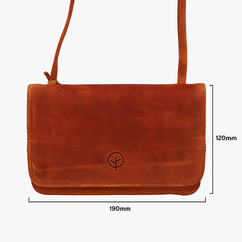 Second Nature CB4 tan handbag with sleek design and silver hardware, featuring top handles and a structured silhouette.