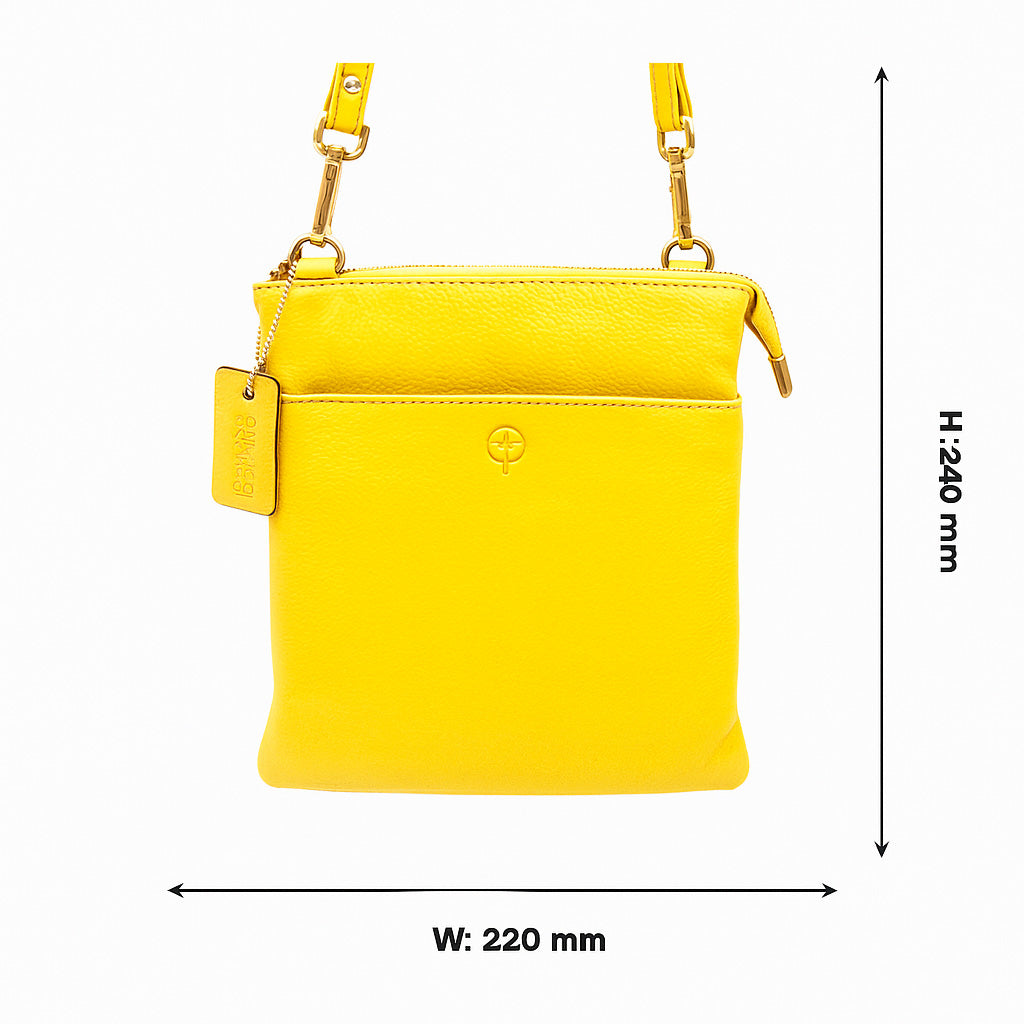 Second Nature Buttercup handbag with floral design, tan leather accents, and adjustable strap, stylish and versatile for everyday use.
