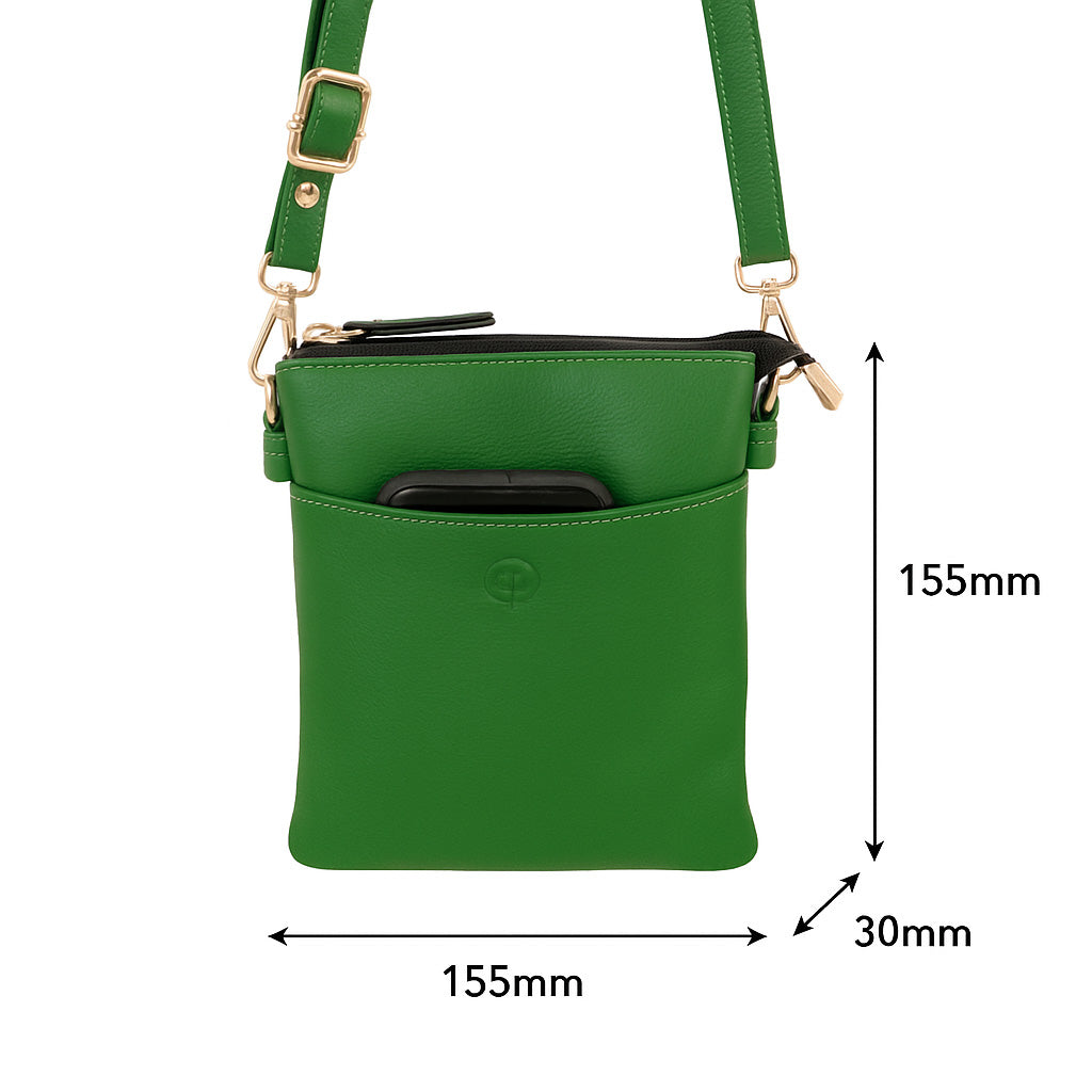 Handbag featuring a Monstera leaf design from Second Nature's SECOND NATURE ST64 collection, stylish and eco-friendly accessory.