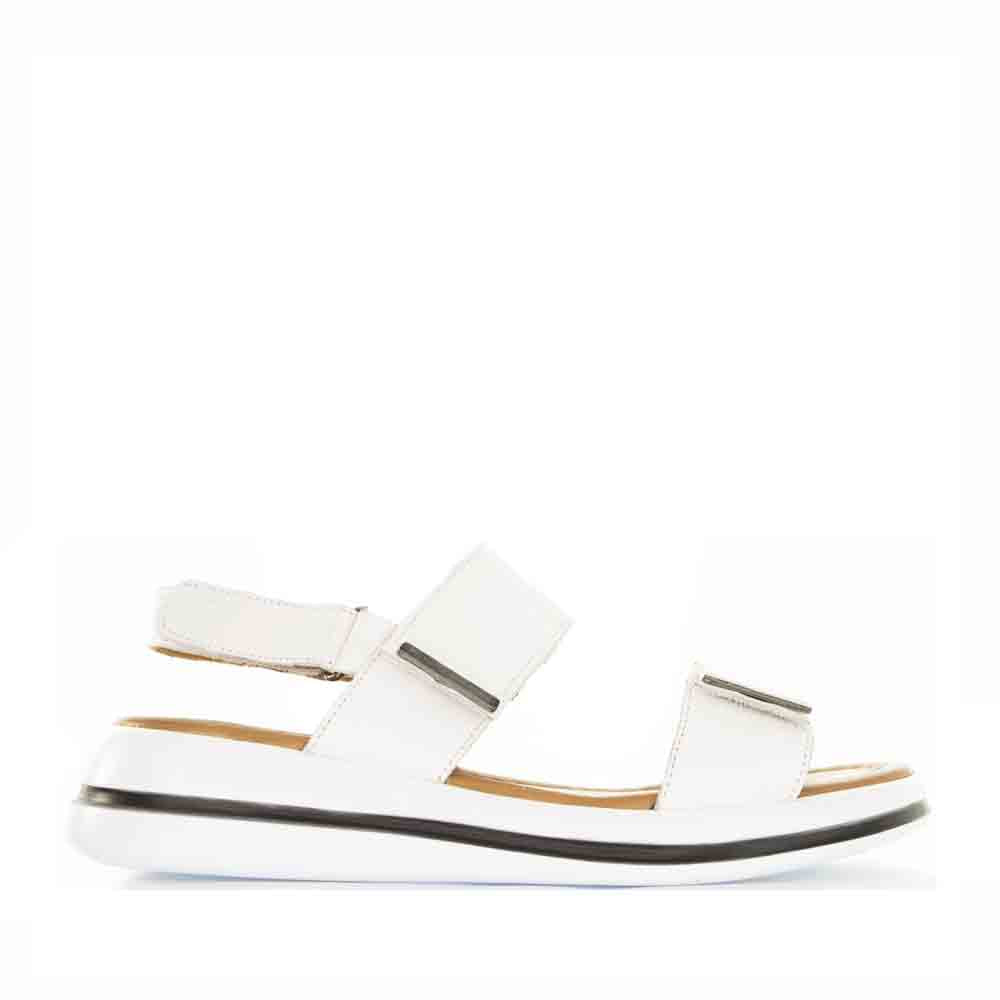 LESANSA SIMA WHITE Women Sandals - Zeke Collection NZ