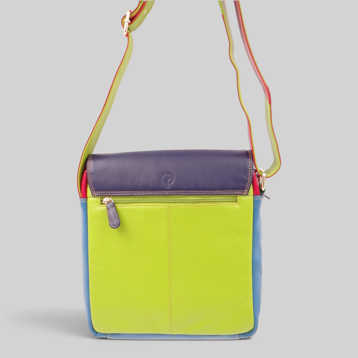 Second Nature Summer Multi handbag with colorful patterned design and structured shape, perfect for summer accessories.