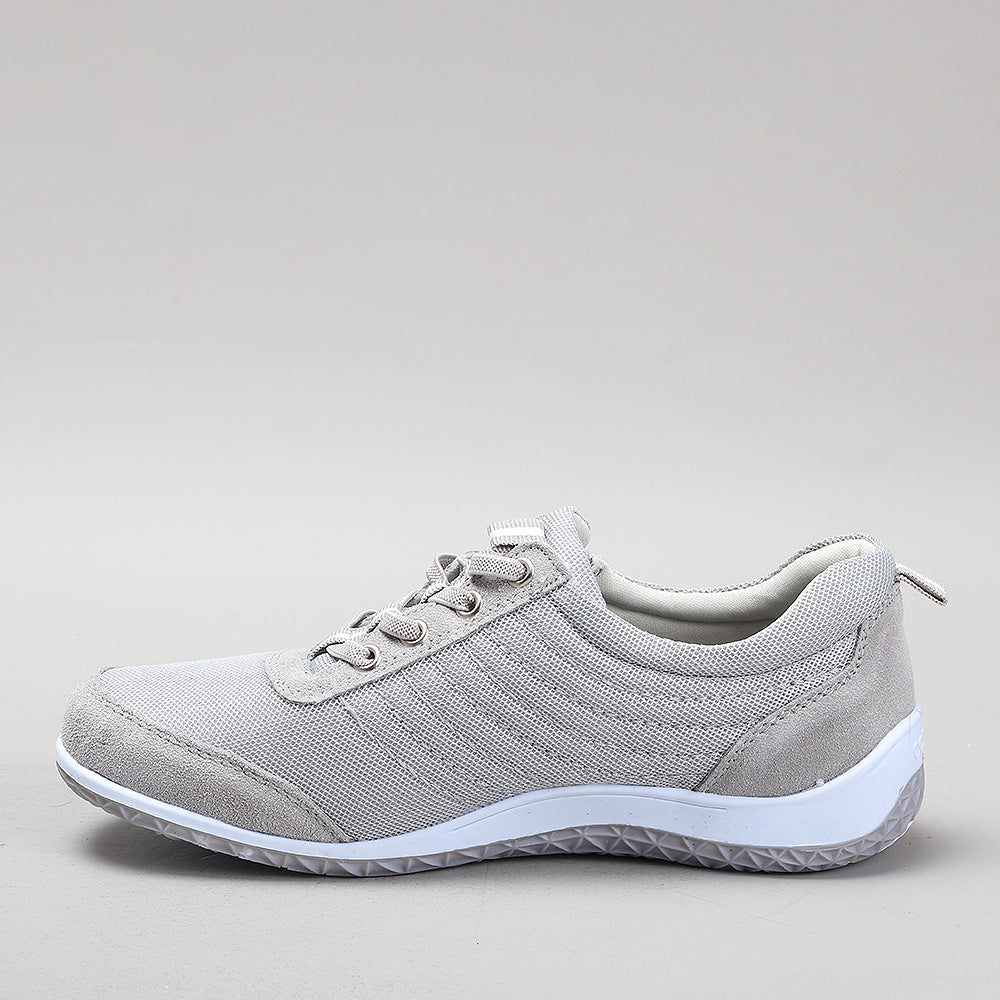 Light grey CC RESORTS Sukie casual shoes with white soles and stylish design, perfect for everyday wear.