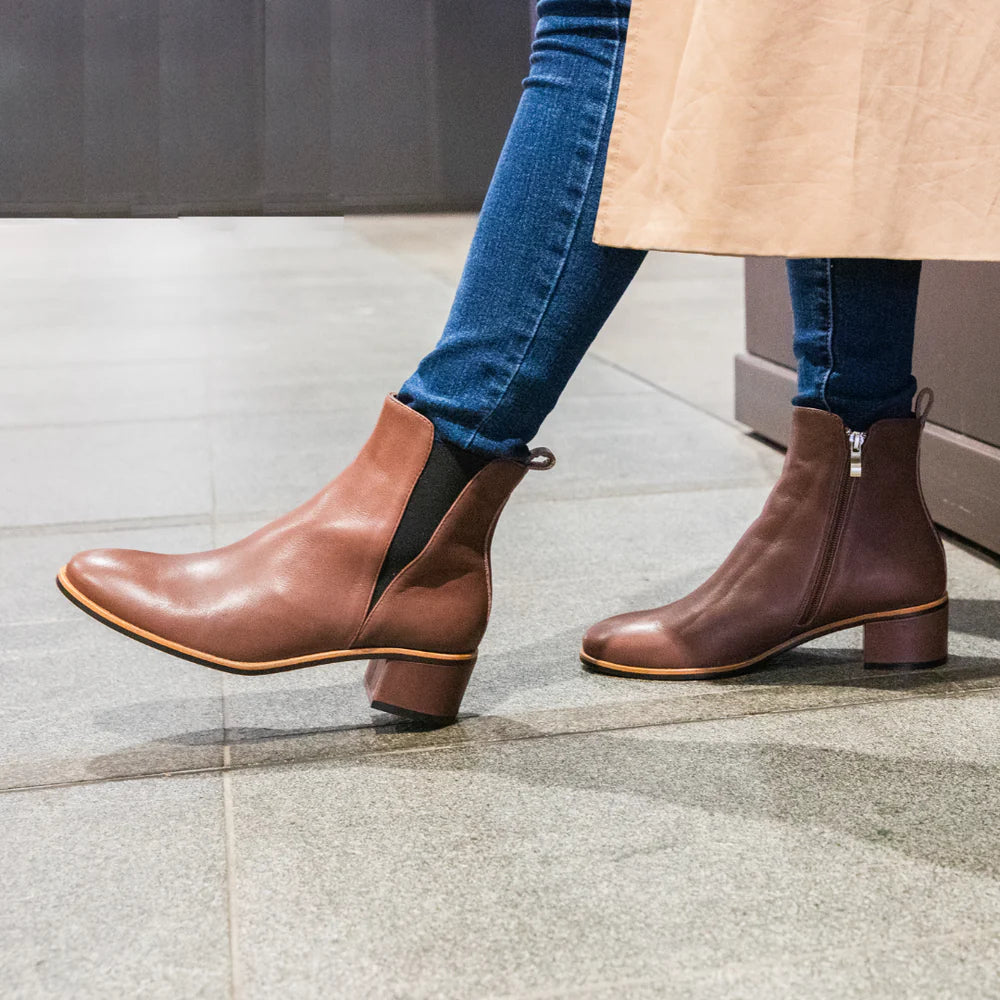 LE SANSA RING CHOCO Women Boots - Zeke Collection NZ