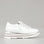 White Le Sansa Skippa sneakers with sleek design and comfortable fit, displayed on clean background.