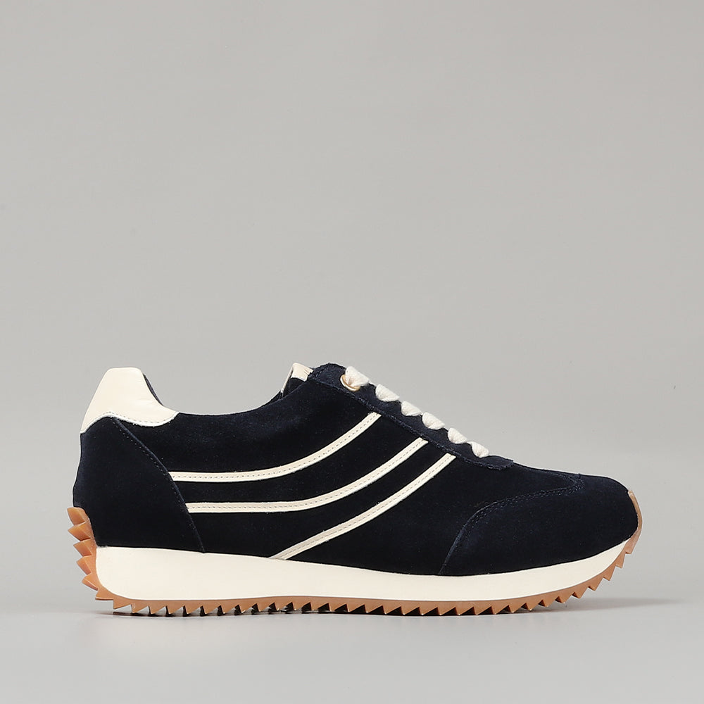 Black NAKED ARCHES Wednesday sneakers with sleek design and comfortable fit, shown on a plain background.