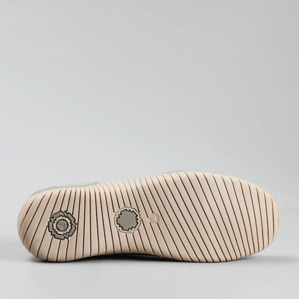 CC Resorts Tabitha khaki slip-on sandal with open toe and casual design, perfect for summer and everyday wear.