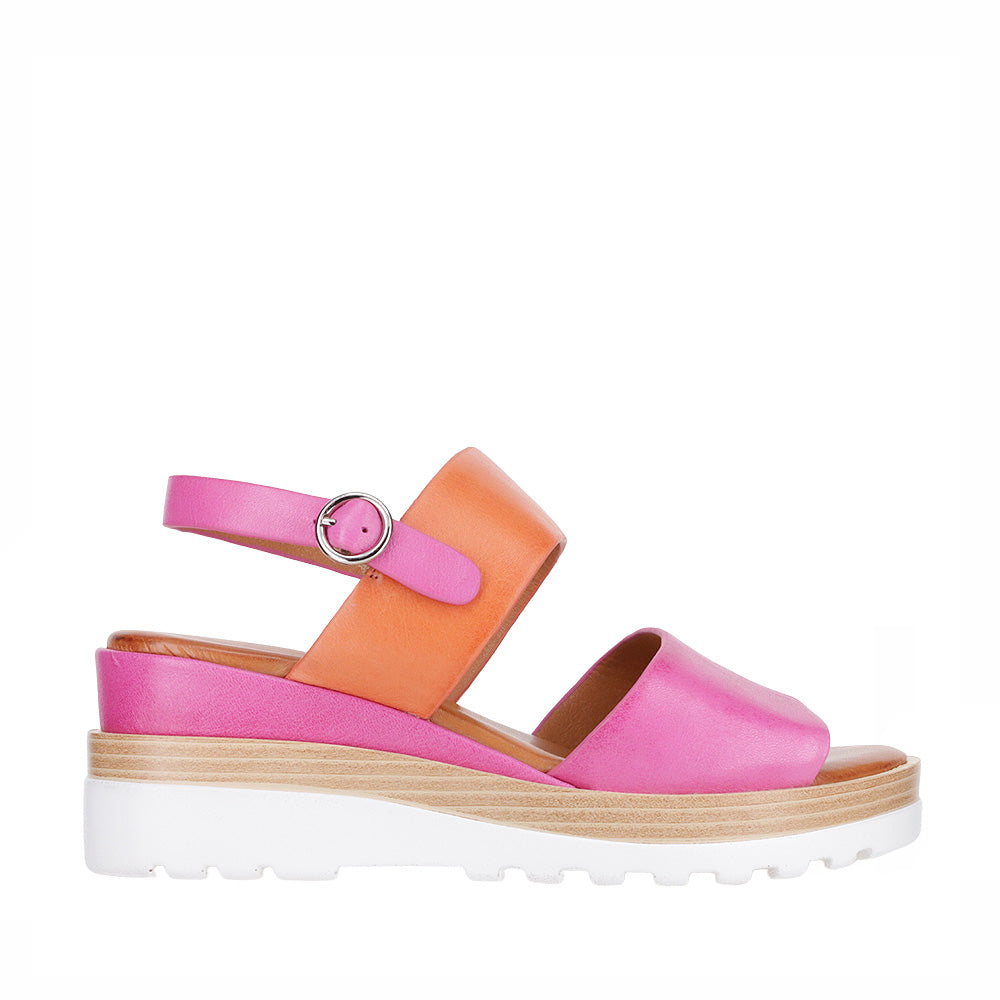 LE SANSA TESS HOT PINK / ORANGE - Zeke Collection