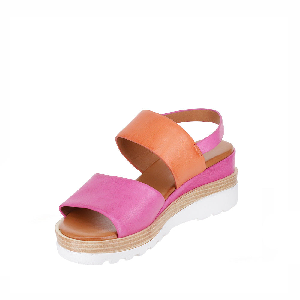 LE SANSA TESS HOT PINK / ORANGE - Zeke Collection