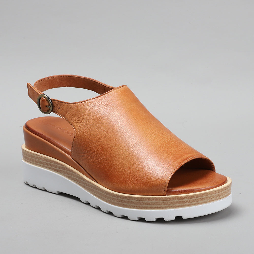 LESANSA THUNDER TAN Women Sandals - Zeke Collection NZ