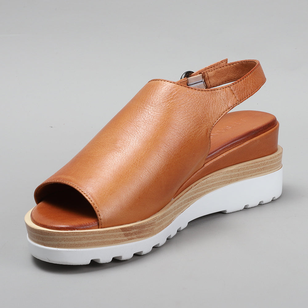 LESANSA THUNDER TAN Women Sandals - Zeke Collection NZ