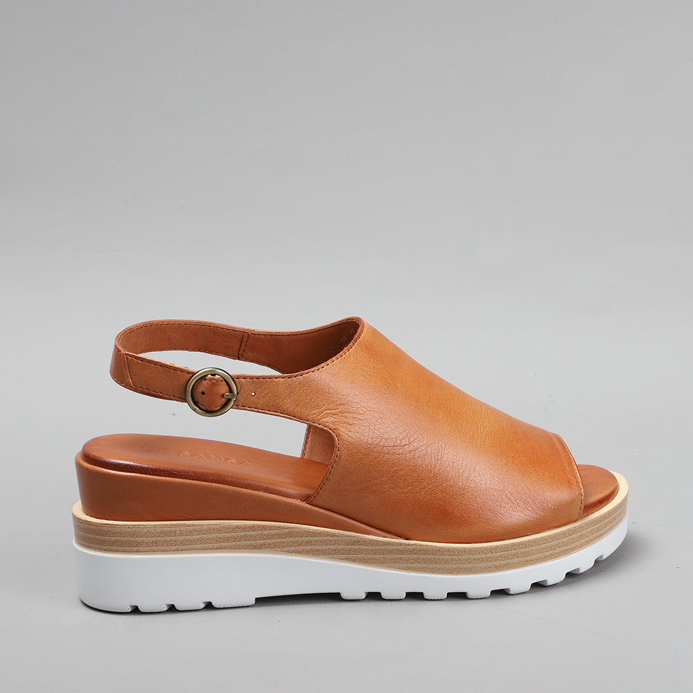 LESANSA THUNDER TAN Women Sandals - Zeke Collection NZ