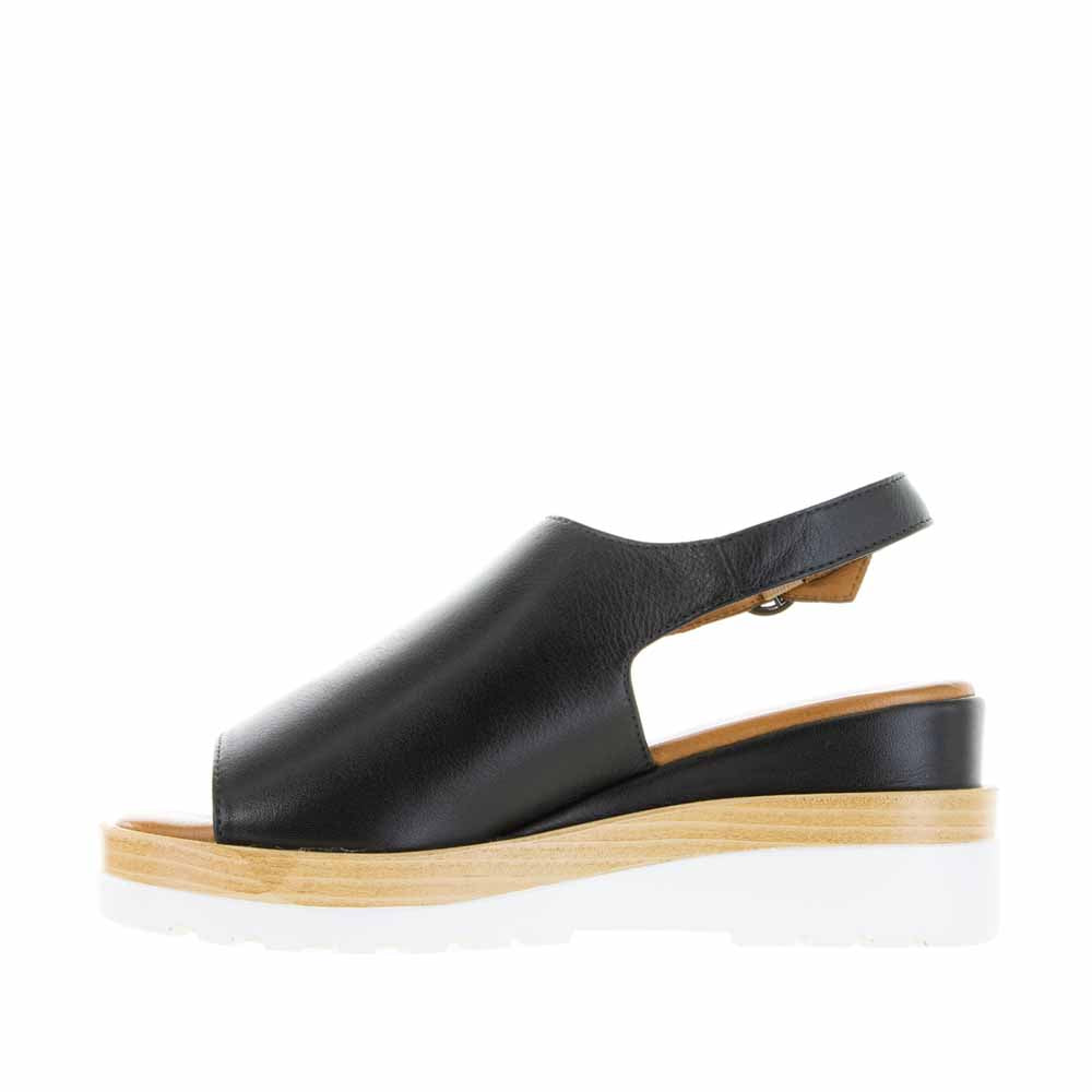 LESANSA THUNDER BLACK Women Sandals - Zeke Collection NZ