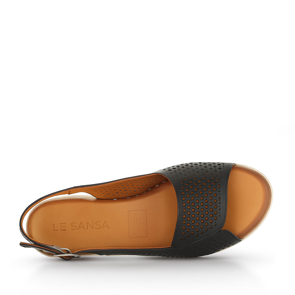 LE SANSA TERINA BLACK Women Sandals - Zeke Collection NZ