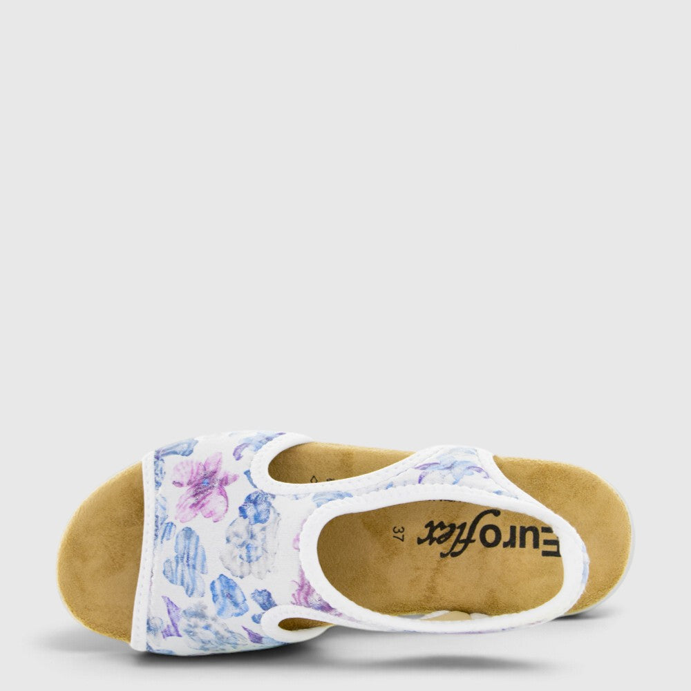 Euroflex Tuscany Blossom sandals with floral design and comfortable open-toe style