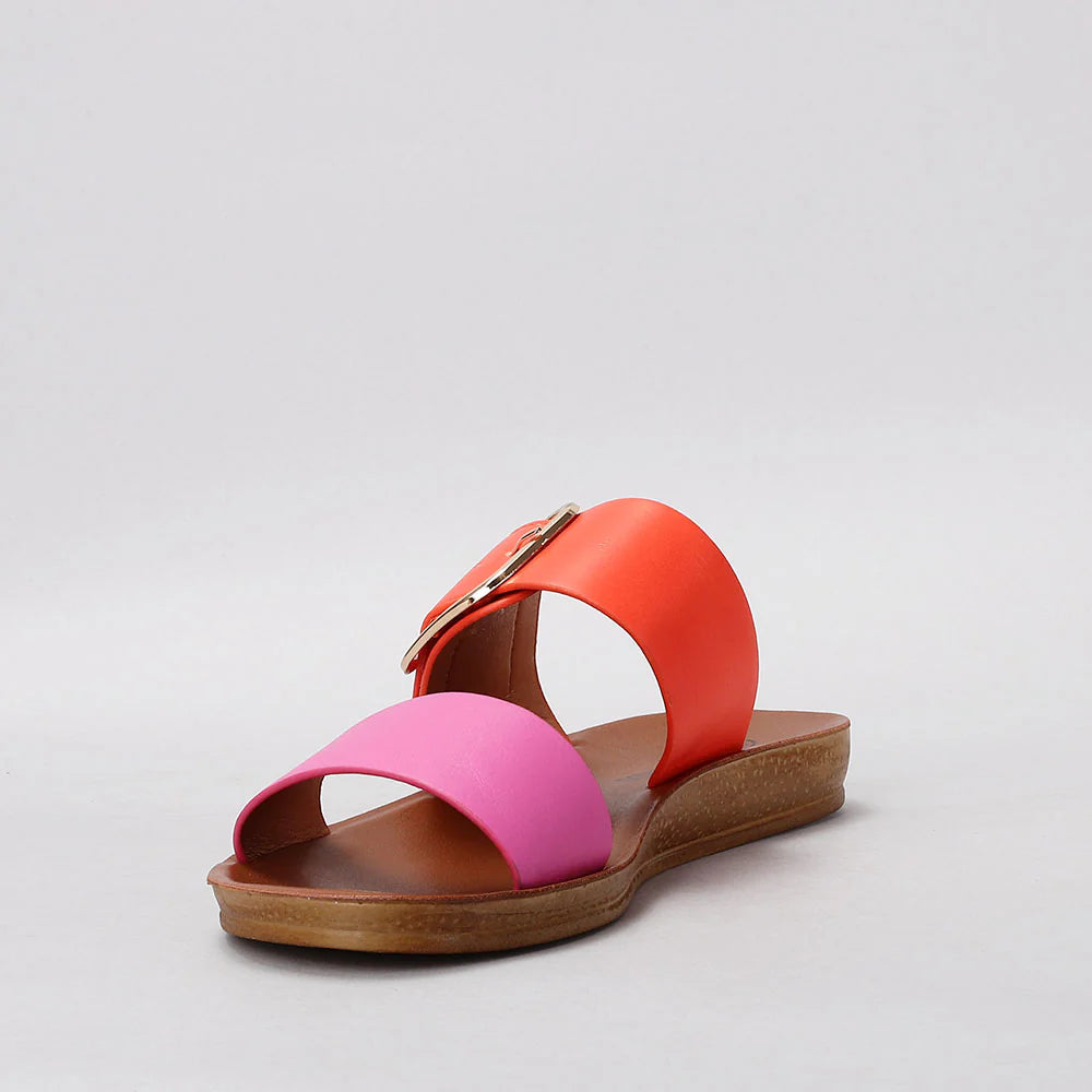 VS TREADS VELMA FUCHSIA ORANGE Women Flats - Zeke Collection NZ
