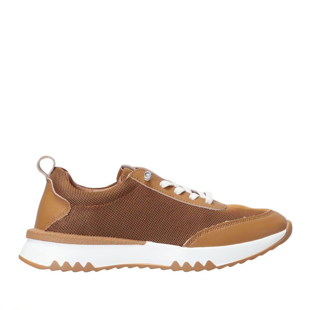 CC Resorts Walky Tan sneakers showing a stylish tan-colored casual footwear design with comfortable laces and cushioned soles.