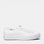White KEDS Triple Kick sneakers with classic low-top design and white laces, showcasing clean, casual style.