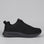 Black CABELLO Walker sneakers featuring a sleek design and comfortable fit, ideal for casual wear.