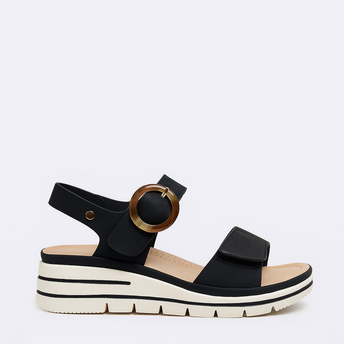 CC RESORTS YARRA BLACK Women Sandals - Zeke Collection NZ