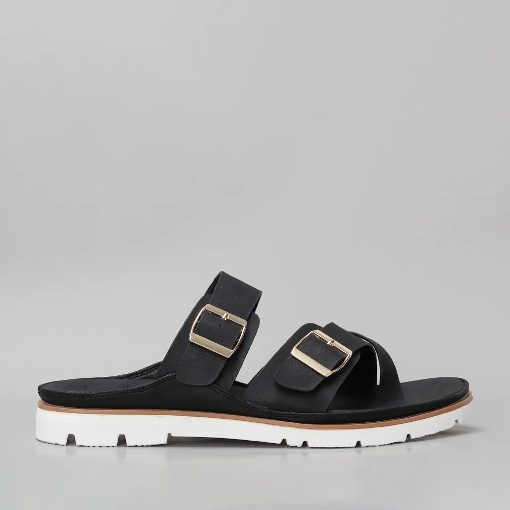 VS TREADS YEN BLACK Women Flats - Zeke Collection NZ