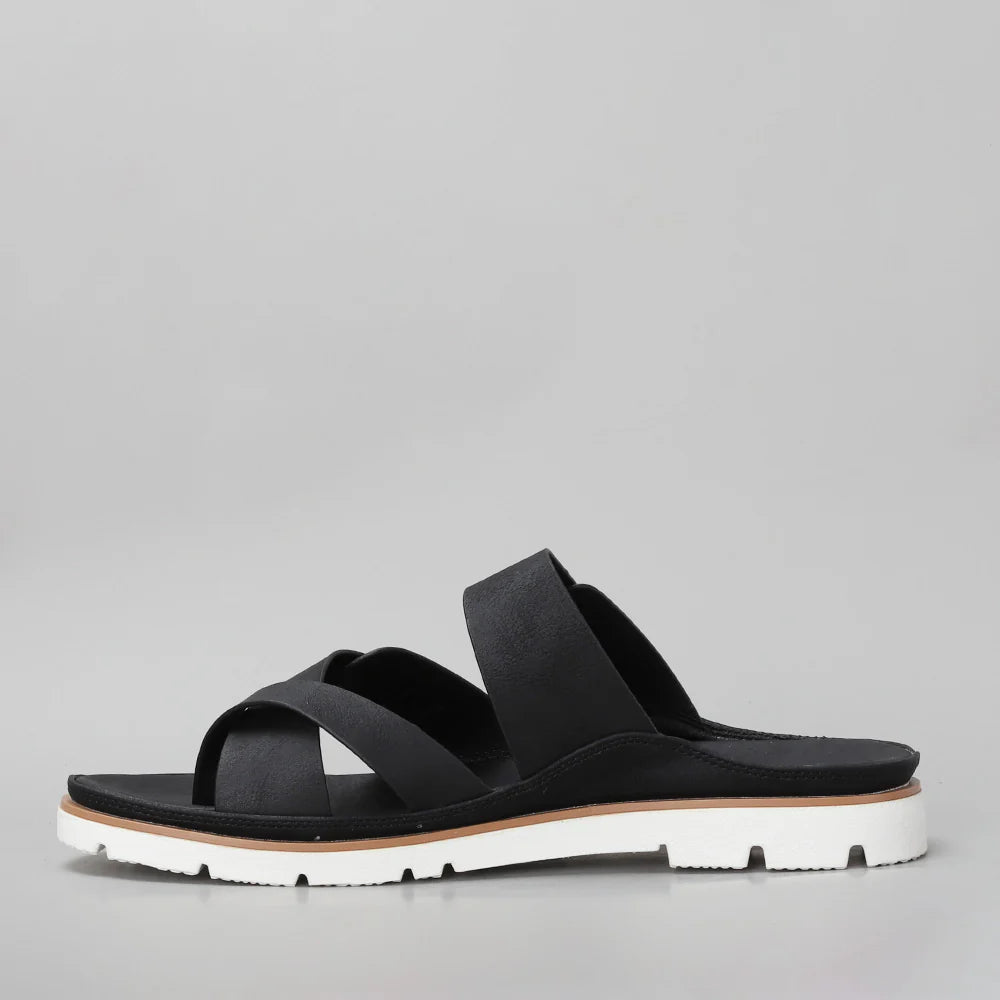 VS TREADS YEN BLACK Women Flats - Zeke Collection NZ