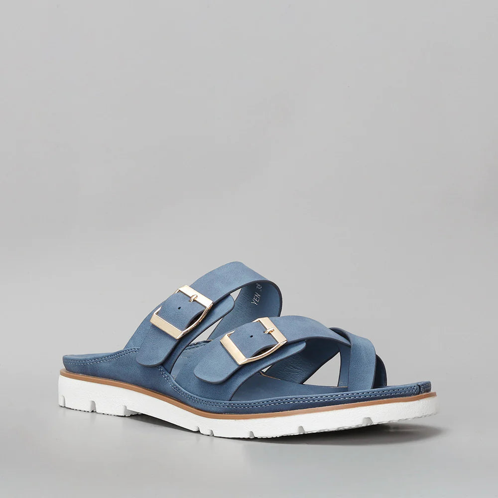 VS TREADS YEN DENIM Women Flats - Zeke Collection NZ