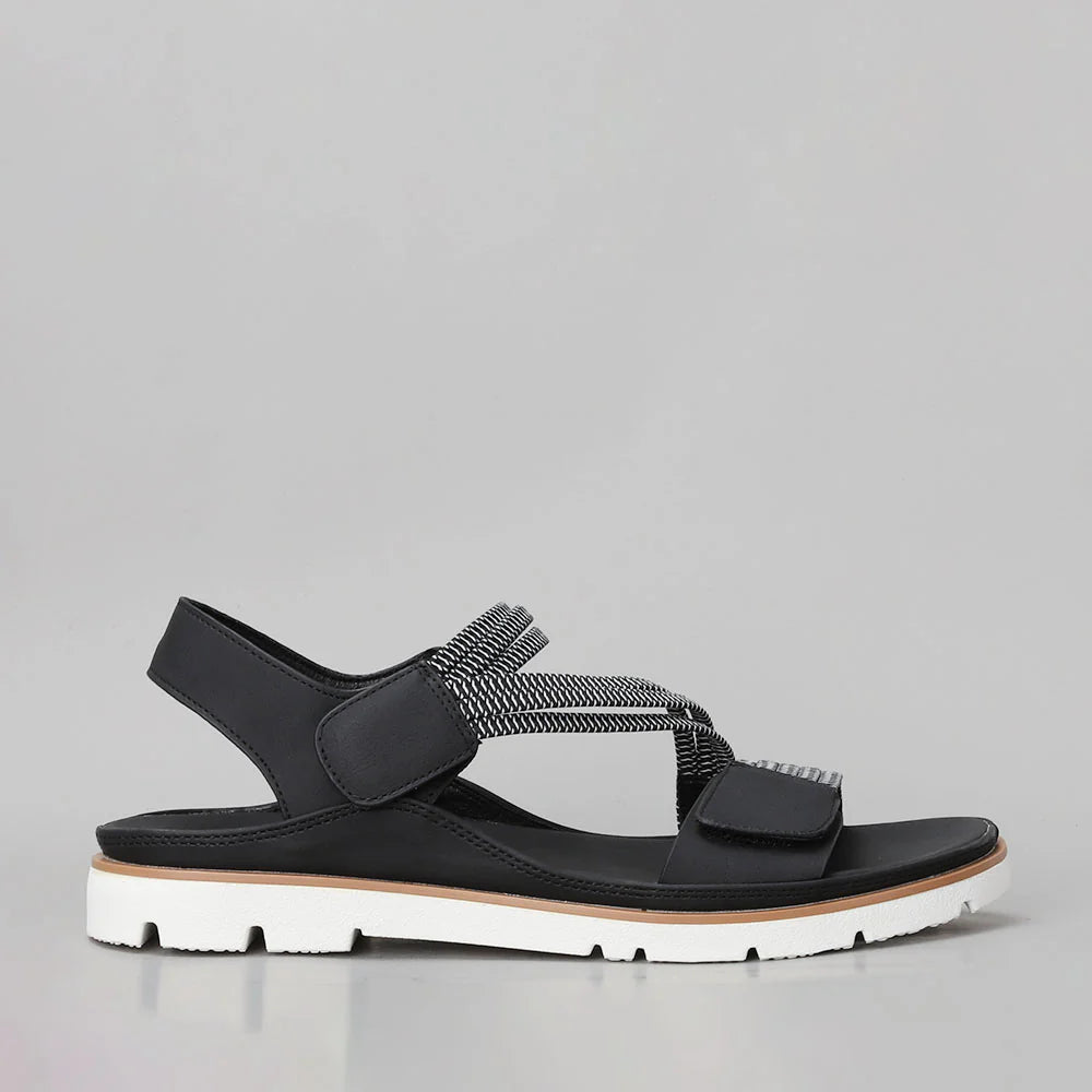 VS TREADS YURRA BLACK Women Sandals - Zeke Collection NZ