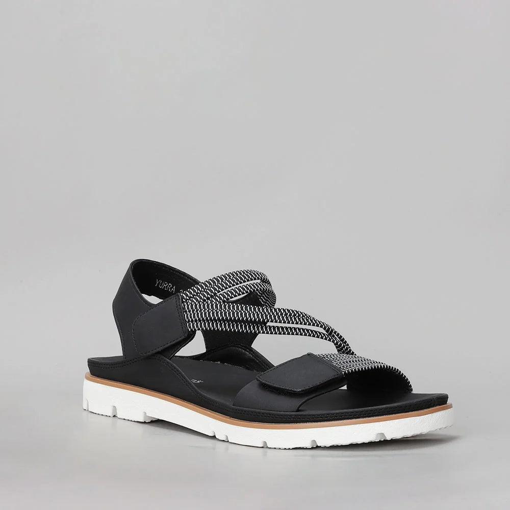 VS TREADS YURRA BLACK Women Sandals - Zeke Collection NZ