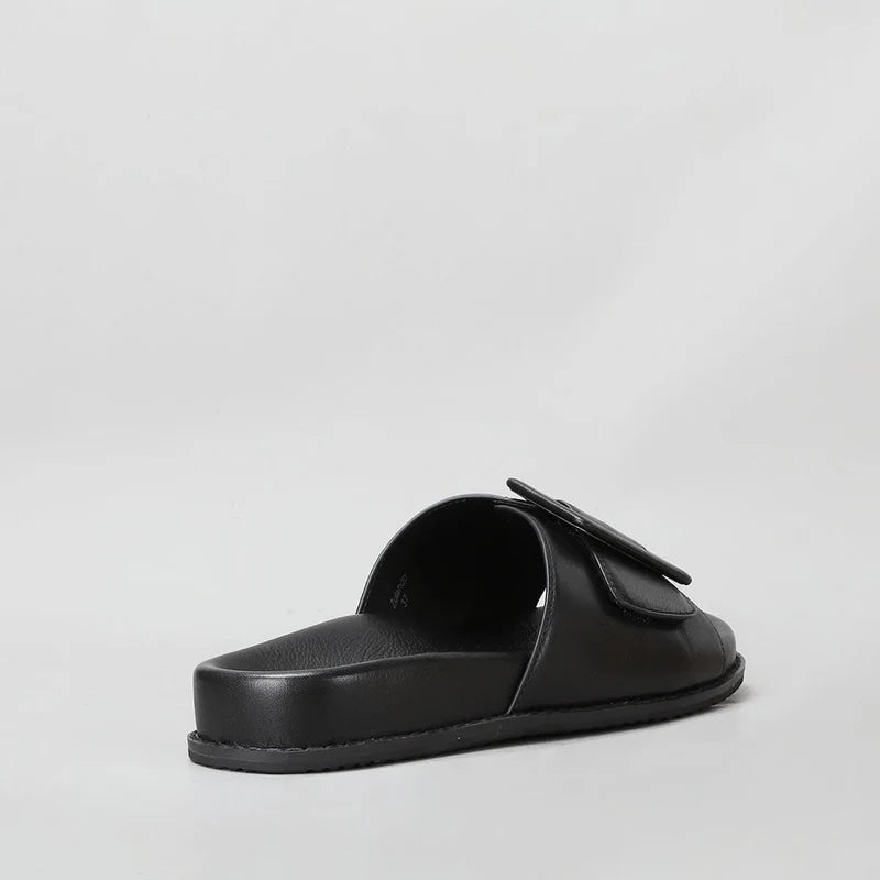 NAKED ARCHES ZOLANDA BLACK Women Slip-ons - Zeke Collection NZ
