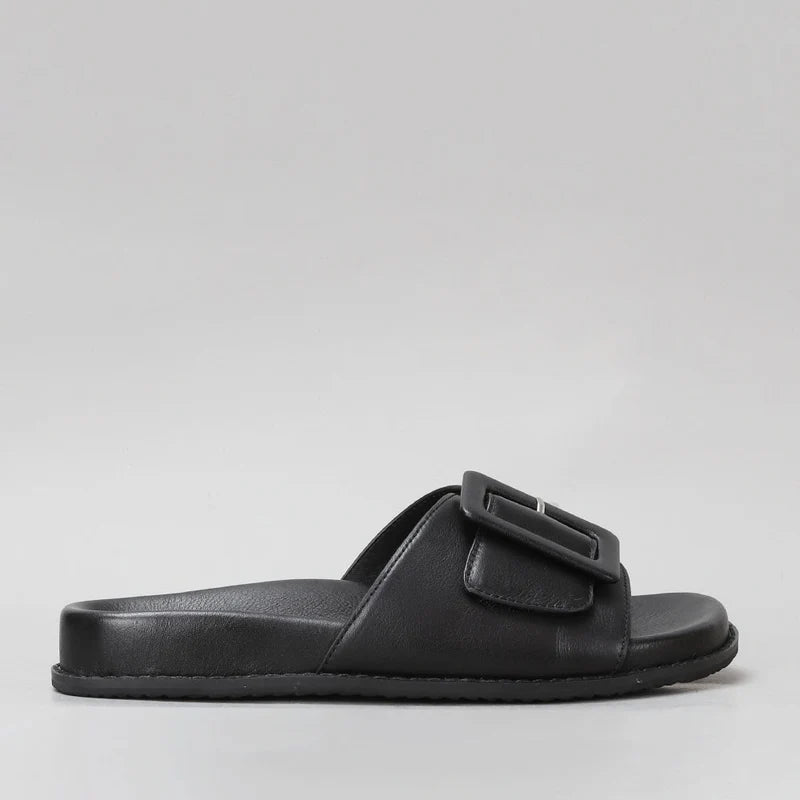 NAKED ARCHES ZOLANDA BLACK Women Slip-ons - Zeke Collection NZ