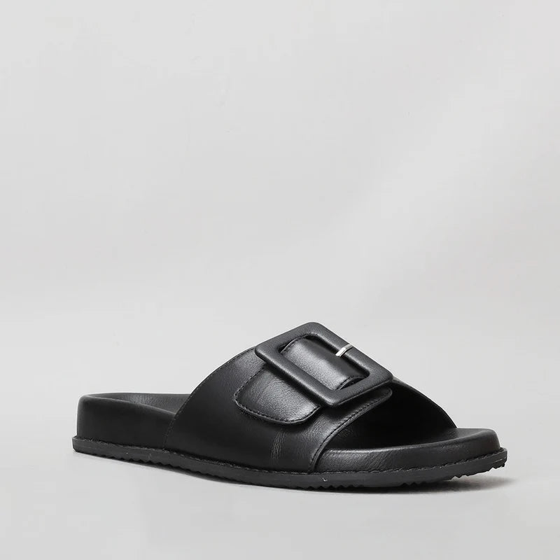 NAKED ARCHES ZOLANDA BLACK Women Slip-ons - Zeke Collection NZ