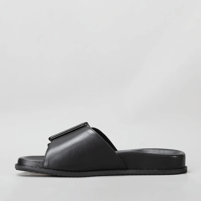 NAKED ARCHES ZOLANDA BLACK Women Slip-ons - Zeke Collection NZ