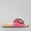 Naked Arches Zoya hair slip-ons with sleek design, showcasing the stylish side view of the NAKED ARCHES brand footwear.