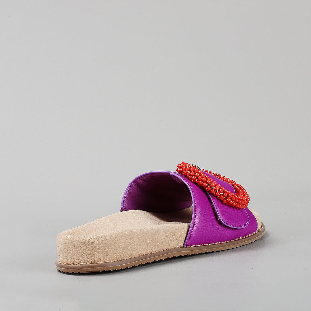 NAKED ARCHES ZOYA PURPLE Women Slip-ons - Zeke Collection NZ