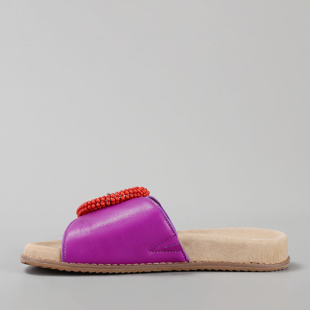 NAKED ARCHES ZOYA PURPLE Women Slip-ons - Zeke Collection NZ