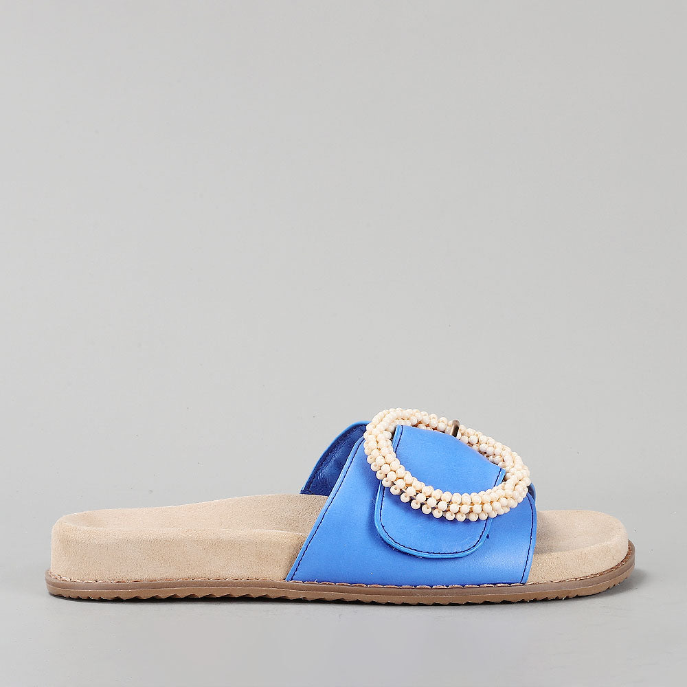 NAKED ARCHES ZOYA ROYAL BLUE Women Slip-ons - Zeke Collection NZ