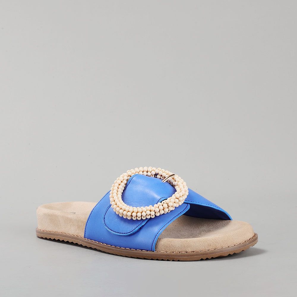 NAKED ARCHES ZOYA ROYAL BLUE Women Slip-ons - Zeke Collection NZ