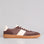 EOS sneakers in chocolate color, showcasing the stylish design and details of the EOS Antigo Choco footwear.