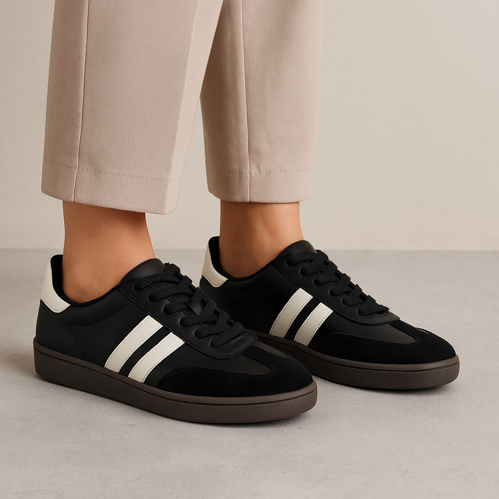 ALFIE & EVIE ATTITUDE BLACK Women Sneakers - Zeke Collection NZ
