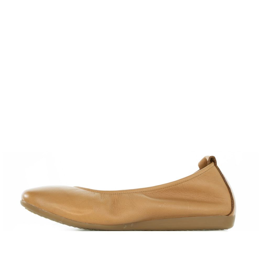 LE SANSA BARBIE TAN Women Belle Flats - Zeke Collection NZ