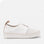 White DJANGO & JULIETTE Batu sneakers with stylish design and comfortable fit, featuring clean white leather uppers and trendy laces.