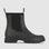 LOS CABOS Amelia black boots featuring sleek leather design and ankle-high style with sturdy heel for versatile wear.
