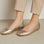 LE SANSA BOUNCE CHAMPAGNE Women Belle Flats - Zeke Collection NZ
