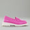 LE SANSA pink bow loafers, stylish women's footwear with a decorative bow detail, perfect for casual or dressy occasions.