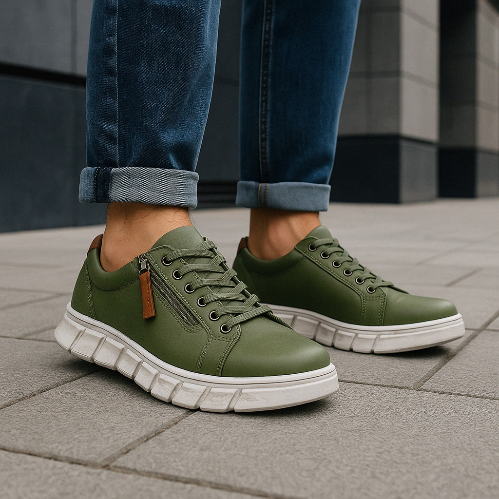 CABELLO UNISON KHAKI Women Sneakers - Zeke Collection NZ