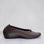 Arcopedico Cabrera bronze ballet flats with rounded toe and adjustable strap, showcasing stylish and comfortable footwear design.
