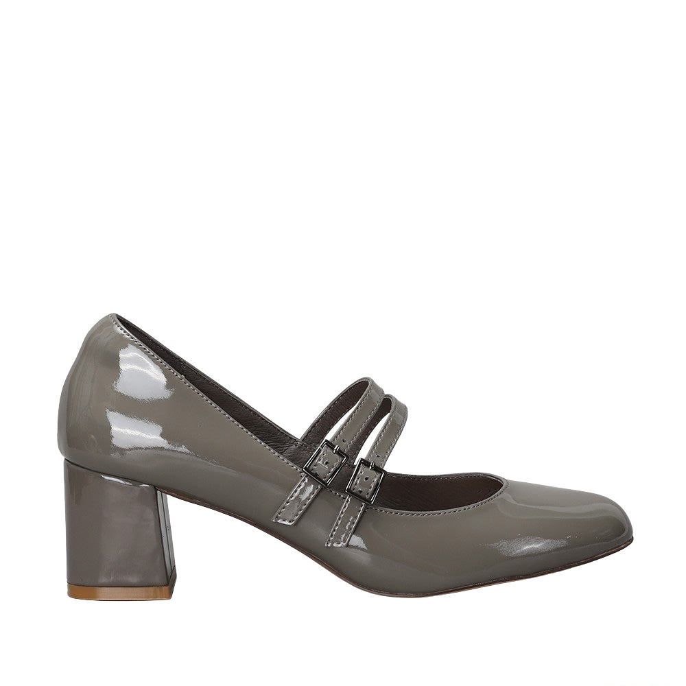 NAKED ARCHES CIDER GREY PATENT - Zeke Collection