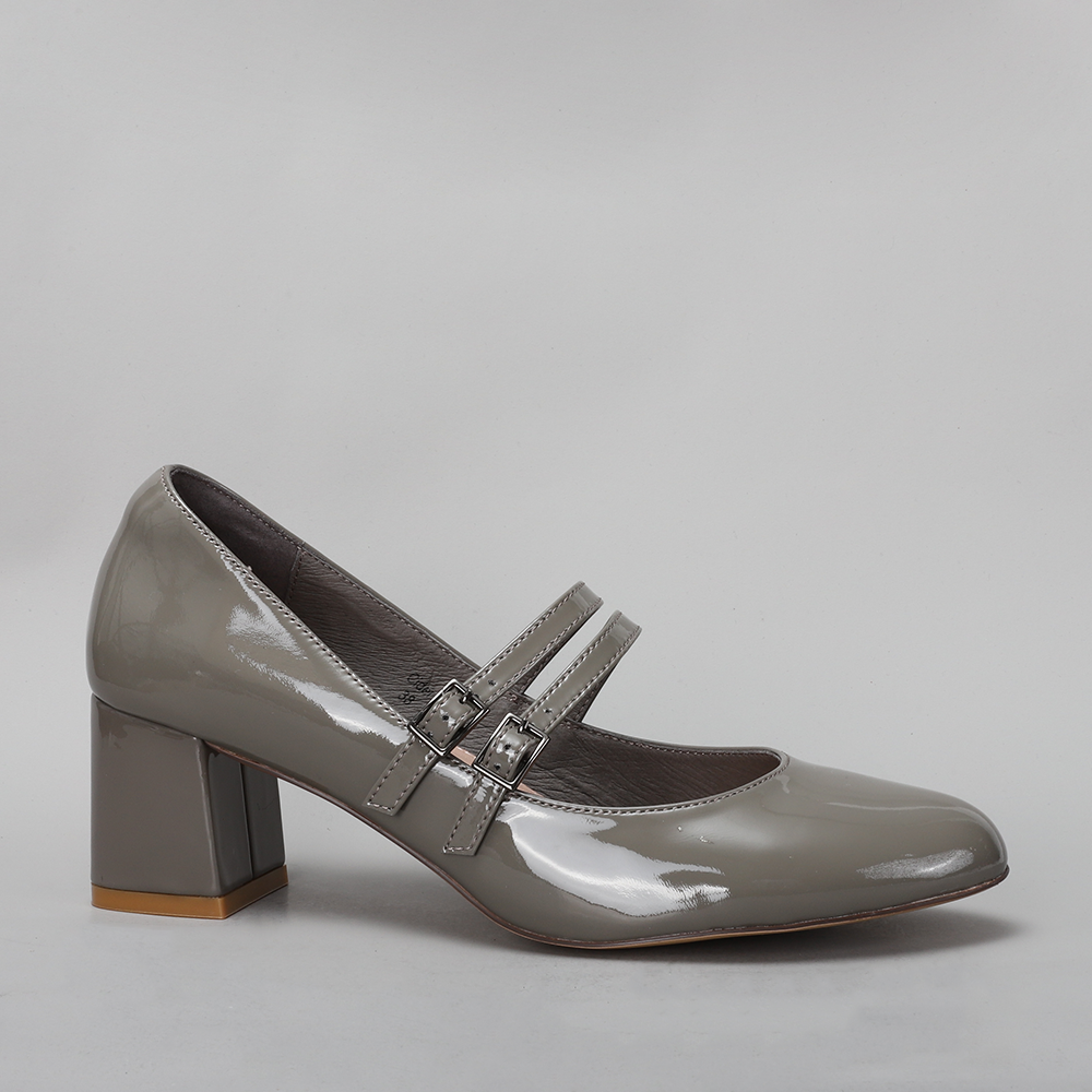 NAKED ARCHES CIDER GREY PATENT - Zeke Collection