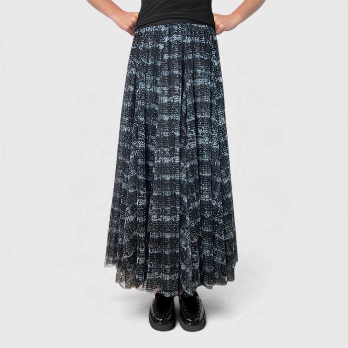 MINX SWAN LAKE TULLE COCO BLACK LONG SKIRT