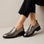 EOS COIA PEWTER MET Women Loafers - Zeke Collection NZ